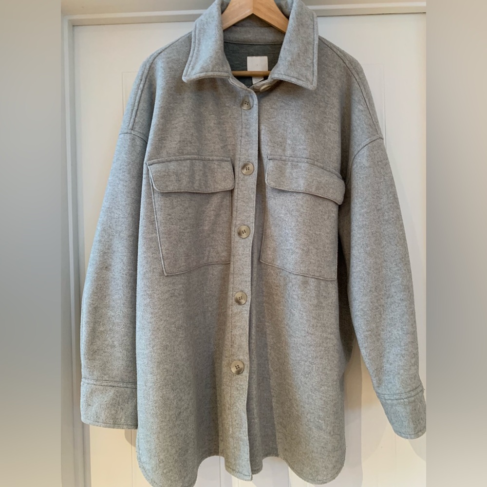 H&M Gray Utility Jacket